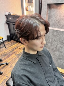 ロックス ヘアー ギャラリー(Rocks hair gallery) センターパート◎フェザースタイル