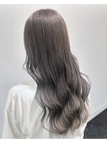 ヘアーサロン デ フォーエバークレール(hairsalon de Forever clair)&nbsp;【ワンブリーチで出来る☆】グレイッシュシルバーカラー