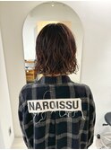 乾かすだけでキマる髪/ウェーブミディアムボブ
