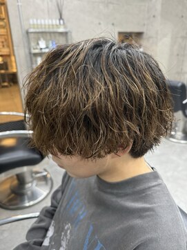 ルートバイドット 町田店(root by dot.) メンズマッシュ×シャドウパーマ