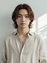 キャンバス バイ ネオリーブ 横浜西口(Canvas by neo.)&nbsp;フェザーパーマ/センターパート/ニュアンスパーマ/マッシュ/横浜