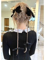 ネオリーブ アンド 渋谷店(Neolive &)&nbsp;渋谷/ホワイトグレージュ/ボブ/デジタルパーマ/ミニウルフ