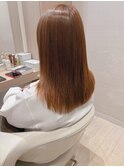 美髪ミニウルフ似合わせイメチェン小顔ピンクベージュひし形50代