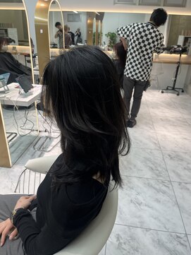 ロンドルピナス 小倉(Lond Lupinus) 顔型別ヘアスタイル特集 /チェリーブラウン /ミニウルフ/北九州