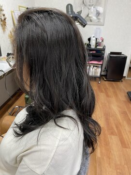 蘭美容室 ロング