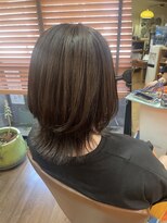 エヌティ ヘア ガレージ(nt.hair garage)&nbsp;ミディアムレイヤー