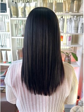 ヘアーズファイン(hair's fine) ◎くせ毛解消！縮毛矯正髪質改善×ナチュラルセミ