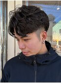 フェザーパーマメンズパーマメンズショートカット
