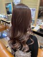 アグ ヘアー モコロ 札幌元町店(Agu hair mocoro)&nbsp;ピンクブラウン