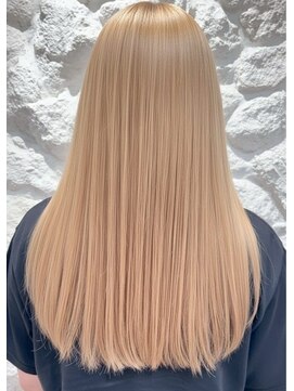 Moana【豊中曽根】#ブリーチ#ブロンド#ハイトーン