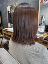 アルファ 我孫子店(alpha)&nbsp;レッドブラウン/髪質改善カラー/透明感/我孫子駅