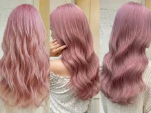 柔らかいピンクから鮮やかなピンクまで幅広く対応します。