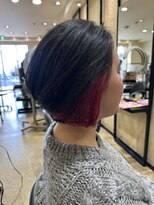 エイチ エアー ダヴ H air DAV調布北口&nbsp;ショートボブ イヤリングカラー