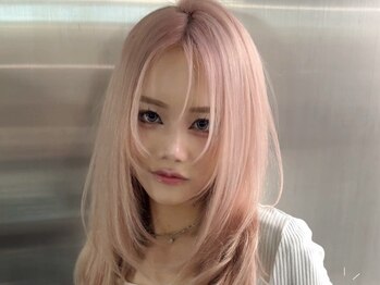 Nuuk 立川 ケアブリーチ/ハイトーン/ブリーチ【ヌーク】の写真/【再現性抜群のこなれStyle】毛先まで可愛い、お洒落な韓国風レイヤー*<立川/立川駅/ケアブリーチ>