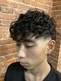 クリッパーズトウキョウ(CLIPPERS TOKYO) スキンフェード+スパイラルパーマ