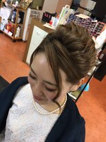 ヘアスタジオ ビ アップ(B up) ヘアセット