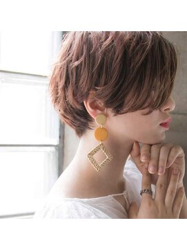 リリアン 表参道(relian) 顔周りスッキリショートヘア☆☆