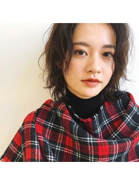 ギフト(GIFT) ボブウルフ[カーキアッシュ/オリーブグレージュ/こなれヘア]