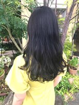 ヘアーズ 沖浜店(HAIRZ)&nbsp;《HAIRZ》大岩☆ダークブルーロングローレイヤー