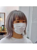 ダブルカラーウルフショート