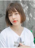 ナチュラル縮毛矯正 ワンカールボブ