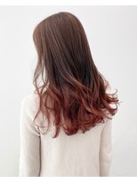 イース バイ アンブルリュクス 北千住(Ease by amble luxe)&nbsp;チェリーレッドグラデーション