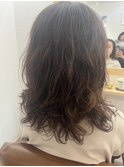 デジタルパーマ☆セミロングスタイル
