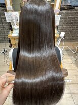 プラグ バイ ネオリーブ(plug by neolive)&nbsp;大人ガーリー/チョコレート×髪質改善 [髪質改善/縮毛矯正] K