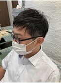 ツーブロックショト