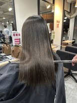 ラフ 難波店(LAFF) #黒髪#ボブルフ#ネビージュ#小顔#ワンレン