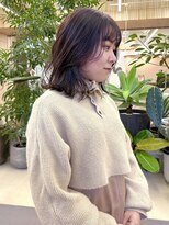 パークレーン アイス イヴェン(park lane ICI yeven)&nbsp;ブリーチなし　暖色カラー　顔まわりカット/momoka