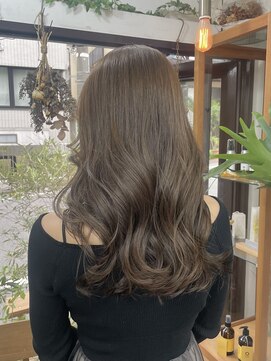 リッカ(RICCA) ブリーチ無しグレージュカラー