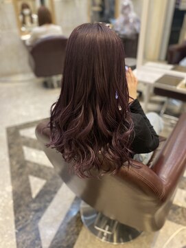 アル 日野(AL) レイヤーカットナチュラルハイトーンデザインカラー[日野駅]