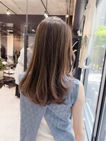 ファンナギンザ(FaNNa ginza) フェイスレイヤー/韓国レイヤー/グレージュ/シースルー/前髪