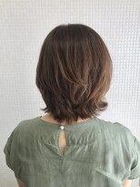 トップヘアー 中庄店(TOP HAIR fuapua)&nbsp;大人ミディアムレイヤースタイル【りり】