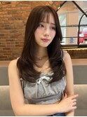 20代30代40代◎韓国ヘアー顔周りレイヤー似合わせカットロブ