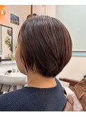 ハイライトショートカットスタイル