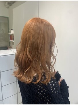 ラヴィズム(LUVISM) ダブルカラーブリーチインナーカラー顔周りレイヤー