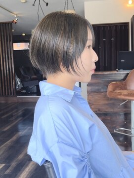 ヘアスペース クレール(hair space clair) 【clair清水恭平】30代40代襟足改善ショートカット/似合わせ