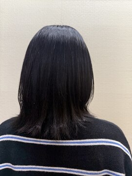 グルグル 妙典店(GULGUL) ブラックピンク×外ハネBOB