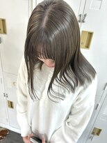 ロマーリ(LOMARLIE)&nbsp;ブリーチなしダブルカラー×オリーブグレージュ