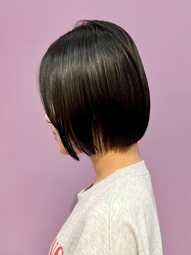 レジュール Rejouir ショートボブ/コンパクトショート/暗髪/くすみベージュ