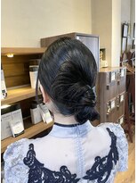 ココカラヘアー ニコ(cococara hair nico)&nbsp;結婚式アレンジ/お呼ばれヘア/タイトアレンジ