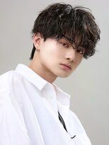 オーシャントーキョー 原宿(OCEAN TOKYO)&nbsp;波巻きパーマメンズシャドウパーマツーブロック黒髪