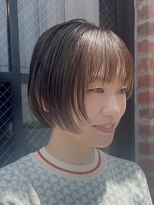 オーガニック アトリエ 大宮(organic+atelier)&nbsp;大人可愛い小顔前下がりボブ×ナチュラルボブ×ミニボブ20代30代