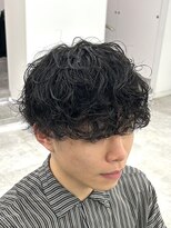 ウィル バイ ブラウン(Vir by Brown)&nbsp;無造作な質感がカッコいい【シャドウパーマ】