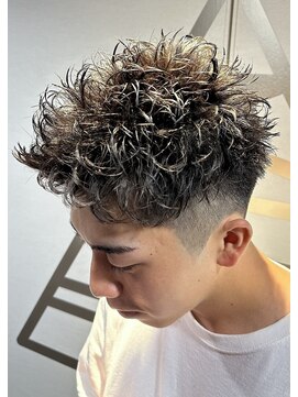 ライズ 渋谷店(RISE) スパイキーショート/スパイキーピンパーマ/アップバング