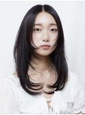 ロング／フェイスレイヤー/姫カットレイヤー／20代30代40代