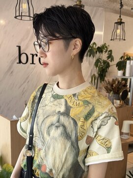 ワール(whirl.) ハンサムショート刈り上げジェンダーレスショート20代30代40代