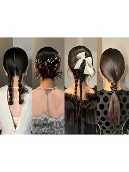 結婚式/大事なイベント/デートなどの特別な日に◇周りと差がつく《抜け感×トレンド》スタイルが叶う*